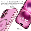 TECH-PROTECT ETUI MAGFLEX DO MAGSAFE IPHONE 16 POKROWIEC ODPORNY SHINY ROSE