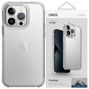 UNIQ etui Combat iPhone 13 Pro / 13 6,1" przezroczysty/crystal clear