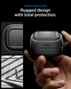 Spigen Rugged Armor, matte black - Samsung Galaxy Buds 4 Pro/4