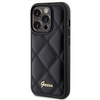 Etui Guess Quilted Metal Logo na iPhone 15 Pro Max - czarne