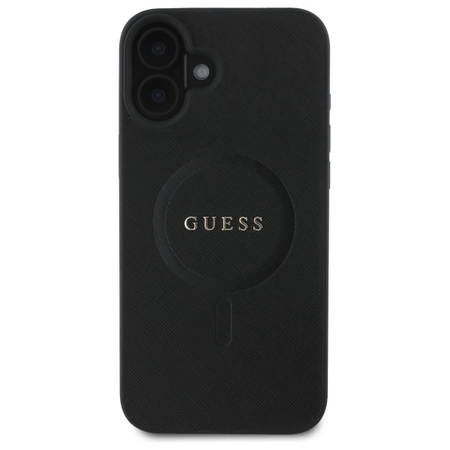 GUESS ETUI HARDCASE DO IPHONE 16 6.1 DO MAGSAFE SAFFIANO CLASSIC LOGO
