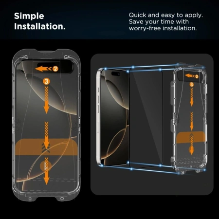 TECH-PROTECT SZKŁO PRYWATYZUJĄCE QUICK SET SPY+ DO IPHONE 16 PRO MAX