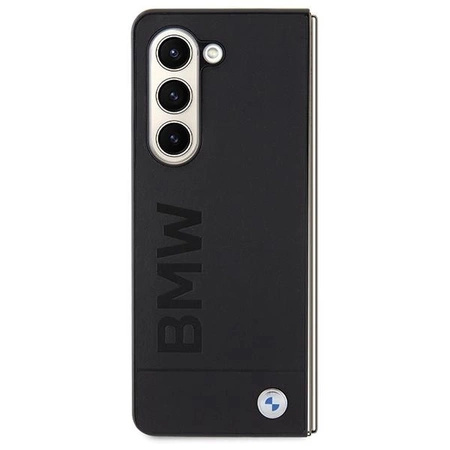 Etui BMW Signature Logo Imprint na Samsung Galaxy Z Fold 5 - czarne