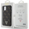 Etui Guess 4G Triangle Metal Logo na iPhone 11 / XR - czarne