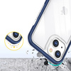 Clear 3in1 etui do iPhone 13 żelowy pokrowiec z ramką niebieski