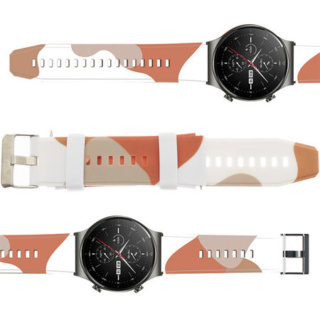 Strap Moro opaska do Samsung Galaxy Watch 42mm silikonowy pasek bransoletka do zegarka wzór 5