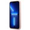 Guess GUHCP13LPSATPP iPhone 13 Pro / 13 6,1" różowy/pink hardcase SaffianoTriangle Logo Cardslot