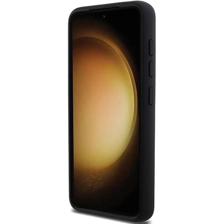 Etui Karl Lagerfeld Silicone Ikonik Metal Pin na Samsung Galaxy S23 - czarne