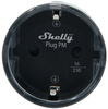 Inteligentne gniazdko 13A Shelly Plug PM Gen3 Matter czarny