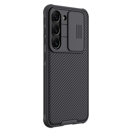 Nillkin CamShield Pro Case etui Samsung Galaxy S23 pokrowiec z osłoną na aparat czarne