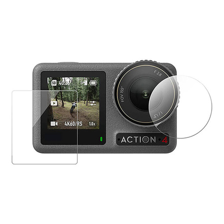 TELESIN FOLIA OCHRONNA DO DJI OSMO ACTION 4 3 NAJLEPSZA OCHRONA NA RYNKU