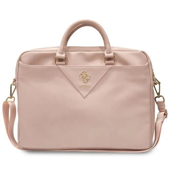 Guess Torba GUCB15ZPGSTEGP 16różowy/pink Triangle 4G