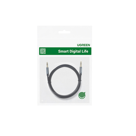 Ugreen kabel audio AUX wtyczka prosta minijack 3,5 mm 1,5 m niebieski (AV112)