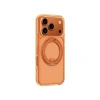 Etui AMAZINGTHING Titan Pro Spin na iPhone 17 Pro kompatybilne z MagSafe - pomarańczowe