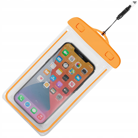 HURTEL WODOODPORNE ETUI Z SMYCZĄ DO TELEFONU PVC WYSOKA OCHRONA TELEFONÓW