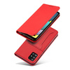 Magnet Card Case etui do Samsung Galaxy A13 5G pokrowiec portfel na karty kartę podstawka czerwony