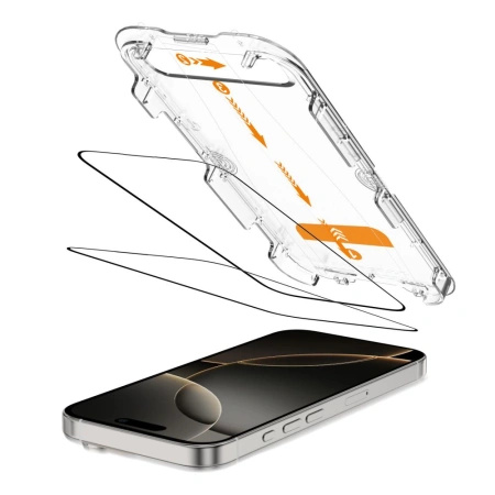 TECH-PROTECT SZKŁO HARTOWANE QUICK SET+ 2-PACK DO IPHONE 16 PRO OCHRONA