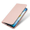 Dux Ducis Skin Pro etui Xiaomi Poco C40 pokrowiec z klapką portfel na kartę podstawka różowe