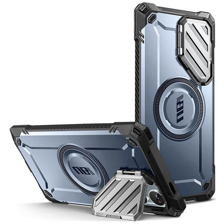 Etui Supcase UB XT Mag z MagSafe na Samsung Galaxy S24 Ultra - niebieskie