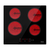 ISEASY PŁYTA CERAMICZNA ELEKTRYCZNA T4-04 DO GOTOWANIA Z PODWÓJNĄ STREFĄ