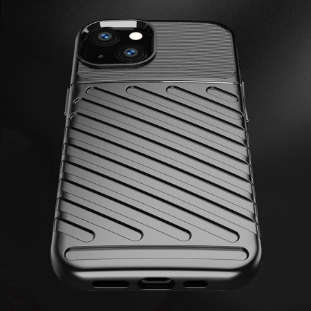HURTEL CASE ELASTYCZNE ETUI DO IPHONE 13 PANCERNE OCHRONA PRZED ZDERZENIAMI