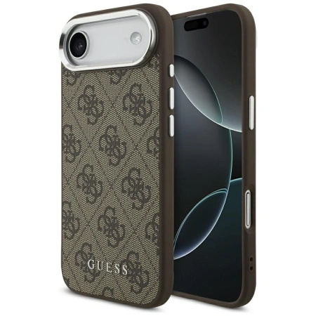 GUESS ETUI CASE DO IPHONE AIR MAGSAFE PU CLASSIC LOGO ZAAWANSOWANE