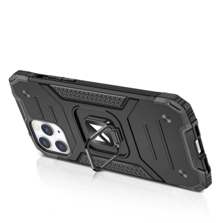 WOZINSKY RING ARMOR POKROWIEC DO IPHONE 14 PRO MAX Z UCHWYTEM MAGNETYCZNYM