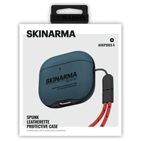 SKINARMA ETUI SPUNK AIRPODS 4 DO APPLE AIRPODS MAGNETYCZNE WYSOKIEJ JAKOŚCI