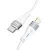 WOZINSKY KABEL DO LIGHTNING USB-C PD 27W DO IPHONE 12 13 14 1M BIAŁY