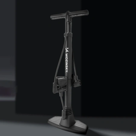 Pompka rowerowa Wozinsky WPR-02 podłogowa - czarna
