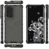 HURTEL ETUI PANCERNE DO SAMSUNG GALAXY S22 ULTRA HONEYCOMB Z ŻELOWĄ RAMKĄ
