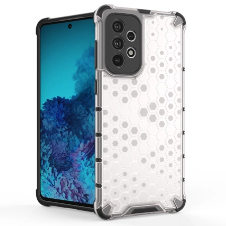 HURTEL ETUI HONEYCOMB DO SAMSUNG GALAXY A73 PANCERNE Z OCHRONĄ ŻELOWĄ RAMKĄ