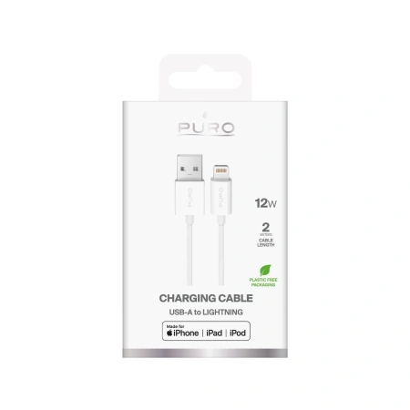 PURO KABEL TPE 12W USB-A DO LIGHTNING 2M DO TELEFONÓW IPHONE 13