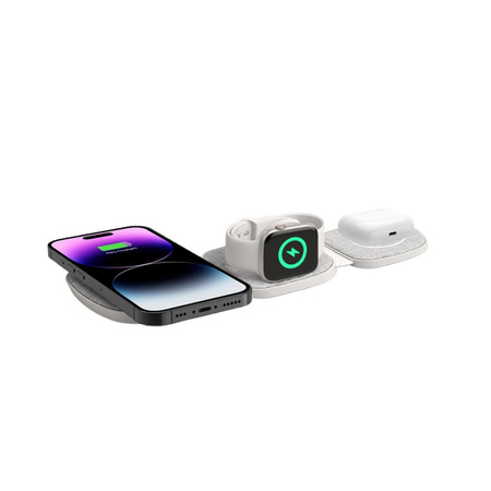 TECH-PROTECT QI15W-A32 3IN1 ŁADOWARKA INDUKCYJNA DO MAGSAFE IPHONE 11 12 13