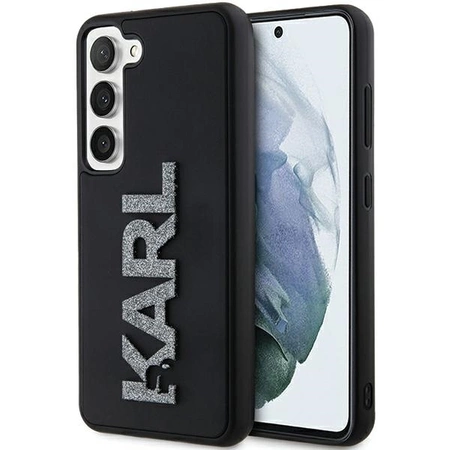 KARL LAGERFELD POKROWIEC DO SAMSUNG GALAXY S24 S921 HARDCASE RUBBER LOGO 3D