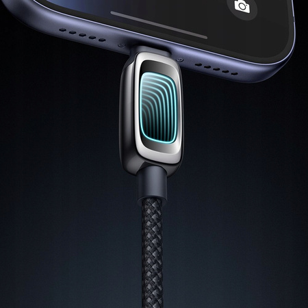 MCDODO KABEL USB-A LIGHTNING SZYBKIE ŁADOWANIE DO IPHONE PD 3A CZARNY 1M