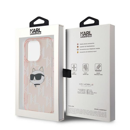 KARL LAGERFELD KLHCP14XHKLPCHP ETUI CHOUPETTE HEAD IML DO IPHONE 14 PRO MAX