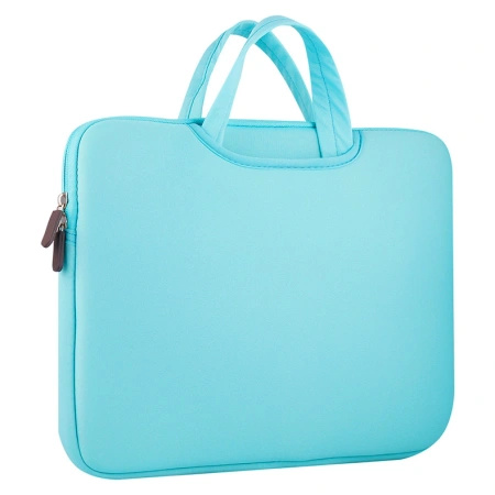 Uniwersalne etui torba na laptopa 15,6'' tablet organizer na komputer jasnoniebieski