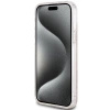 Etui Guess IML GCube MagSafe na iPhone 15 Plus / 14 Plus - brązowe
