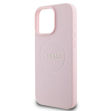 GUESS ETUI HARDCASE GRAINED RING DO MAGSAFE DO IPHONE 15 PRO MAX 6.7