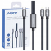 PALPRO KABEL 3X USB-C LIGHTNING SZYBKIE ŁADOWANIE DO SAMSUNG APPLE 100W 1M