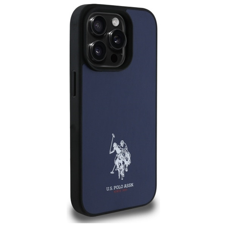U.S. POLO ASSN. ETUI DO IPHONE 15 PRO MAX 6.7 Z DZIANINOWYM WZOREM I