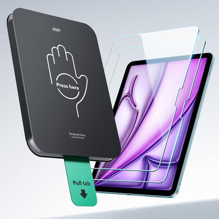 ESR SZKŁO HARTOWANE DO IPAD AIR 13 1 2 2024 2025 OCHRONA EKRANU ANTYBLOKOWA