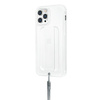 Etui Uniq Heldro na iPhone 12 / iPhone 12 Pro biały/natural frost Antimicrobial