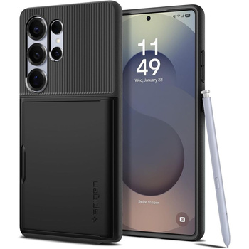 SPIGEN ETUI SLIM ARMOR CS DO GALAXY S25 ULTRA Z WZMOCNIONĄ OCHRONĄ KAMERY