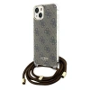 GUESS ETUI HARD CASE DO IPHONE 15 14 13 6.1 CROSSBODY CORD Z PRINTEM 4G