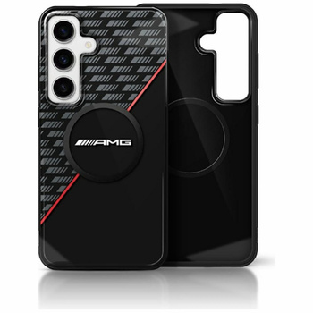 MERCEDES ETUI AMG DOUBLE LAYER RHOMBS DO SAMSUNG GALAXY S25+ DO MAGSAFE