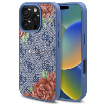GUESS ETUI HARDCASE DO IPHONE 16 PRO MAX 6.9 DO MAGSAFE 4G Z PRINTEM