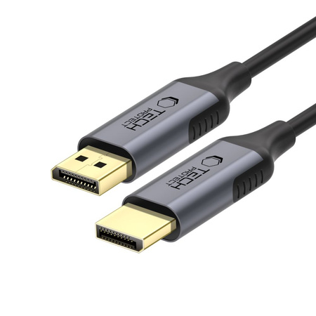 TECH-PROTECT KABEL DISPLAYPORT 1.4 DO DISPLAYPORT 200CM 4K 60HZ PC MONITOR