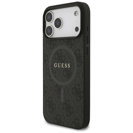 GUESS ETUI CASE POKROWIEC DO MAGSAFE IPHONE 17 PRO MAX 4G RING CLASSIC